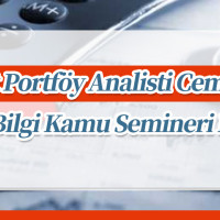 Azimut Portföy Analisti Cem Okan, Finansal Bilgi Kamu Semineri Düzenledi