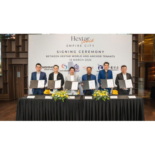 Arthur Yap, Founder of Slope Master, Signs Landmark Contract with Hextar World to Launch Malaysia's Largest Indoor Ski & Snowboard Training Centre at Empire City, Kuala Lumpur